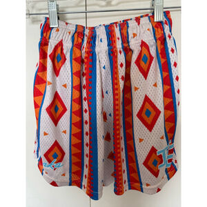 Women’s Inaka Power Shorts Size S Multi-color drawstring waist pockets